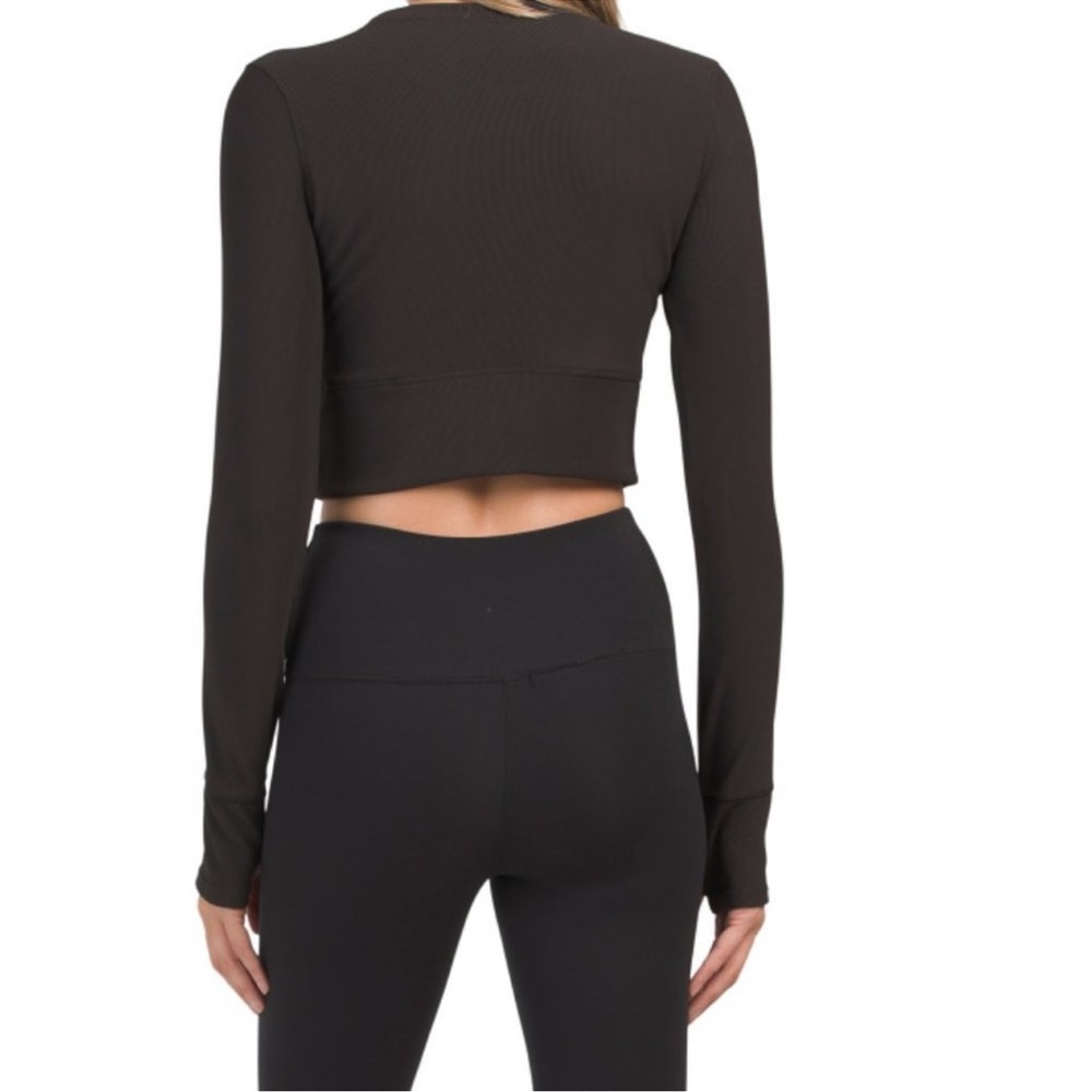 move theology contour ls long sleeve crop top size small - Picture 7 of 8
